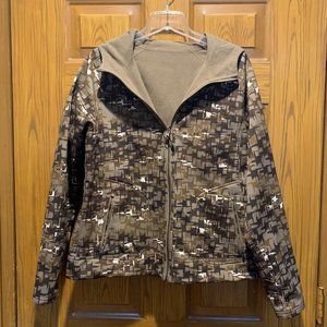 Reversible Size XL Women's Brown Jacket